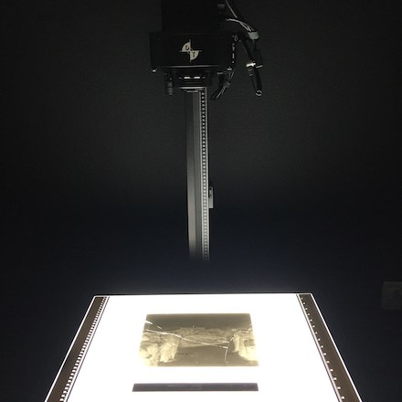 Digitizing negatives in the lab
