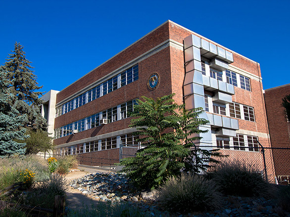 Exterior of the Applied Research Facility.
