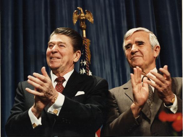 Ronald Reagan and Paul Laxalt