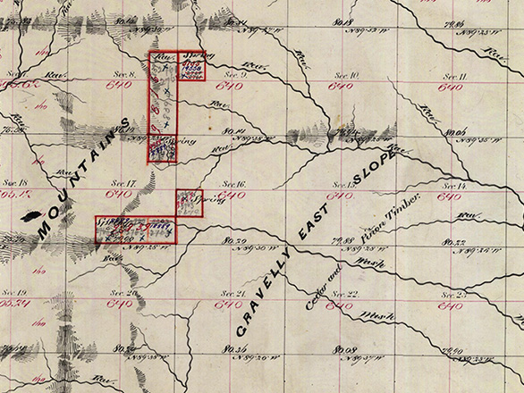 Township No. 10 North, Range No. 63 East, Mount Diablo Meridian. Local Identifier: T10NR63E.