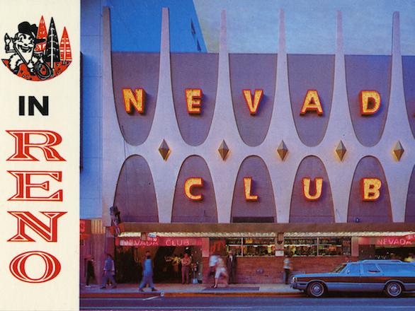 Postcard for the Nevada Club