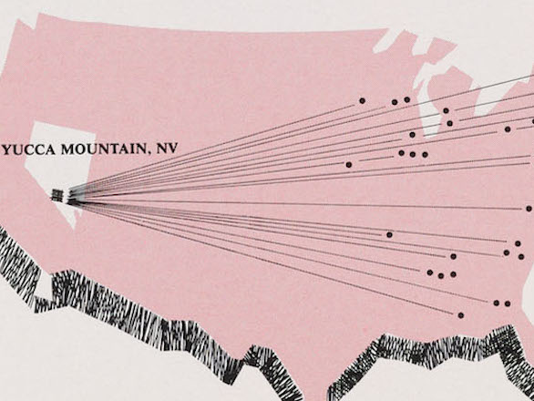 Yucca Mountain Map