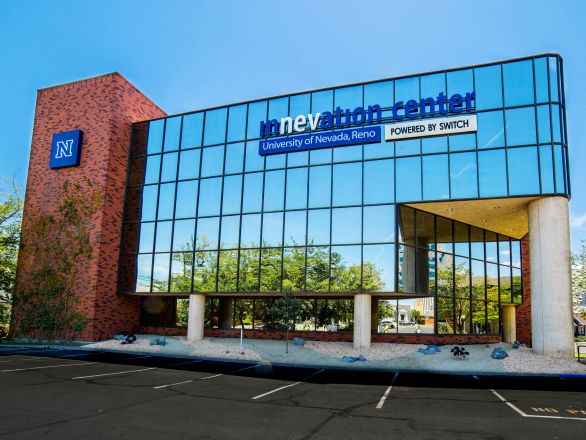 The exterior of the Innevation Center.