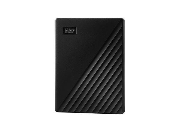 Black My Passport Portable External Hard Drive.