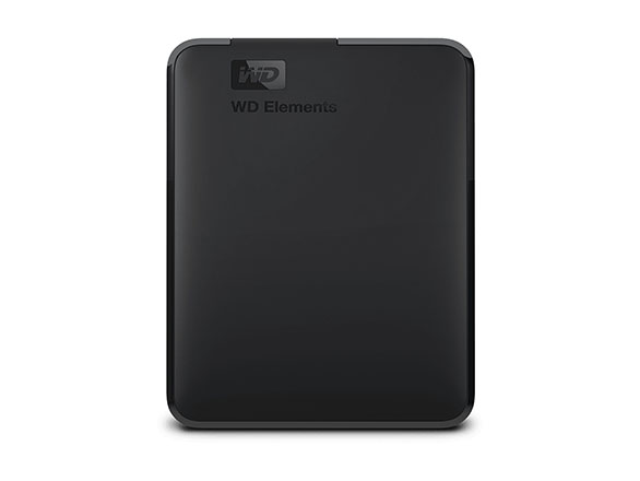 Black WD Elements HDD.