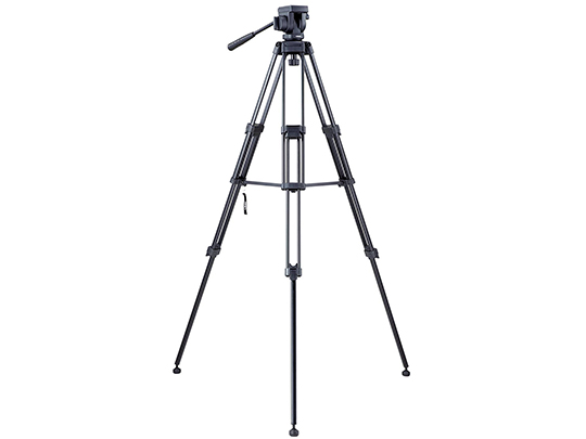 Libec Tripod with three folding legs and adjustable arm