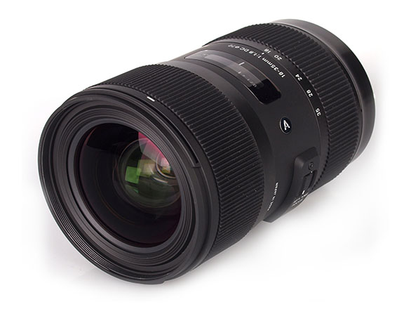 Black Sigma lens.