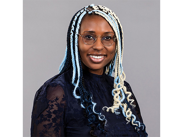 Portrait of Ally Fripp.