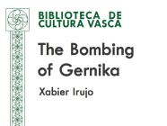 Cover of The Bombing of Gernika by Xabier Irujo with green pinwheel designs on the side
