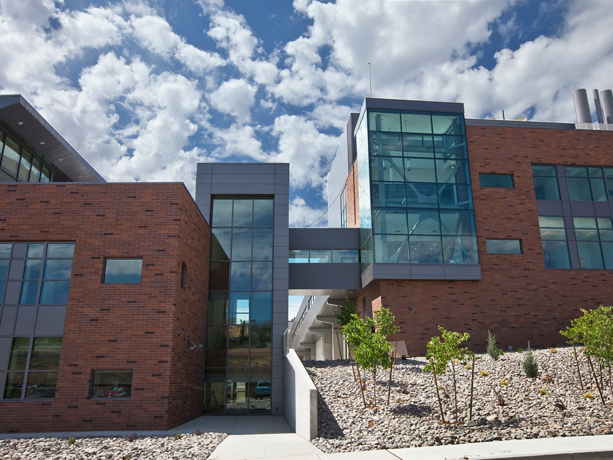 Exterior view of the Center for Molecular Medicine.