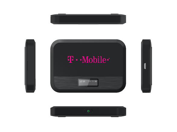 WiFi Hotspots showing computer screen with icons, and sprint modem and router