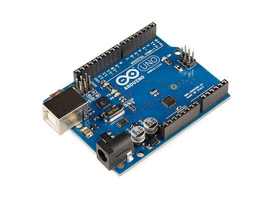 Blue circuit board microcontroller