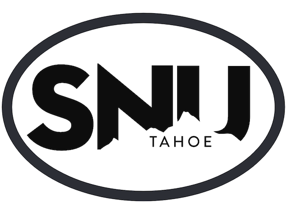 Logo for SNU, surrounded by a solid oval and showing the silhouette of a mountain against the lettering.