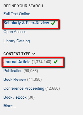 Finding Peer-Reviewed Articles | University Libraries | University of